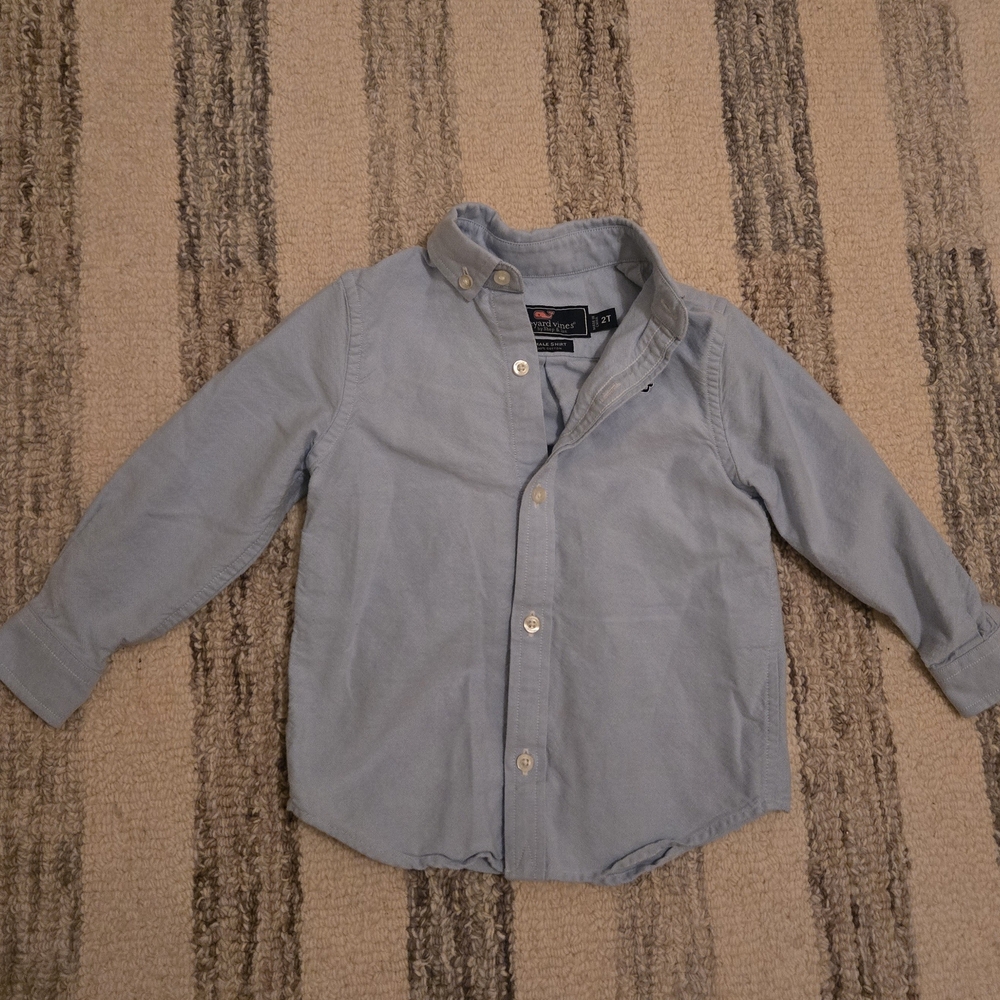 Vineyard Vines Boys’ Button-Down Shirt – Size 2T